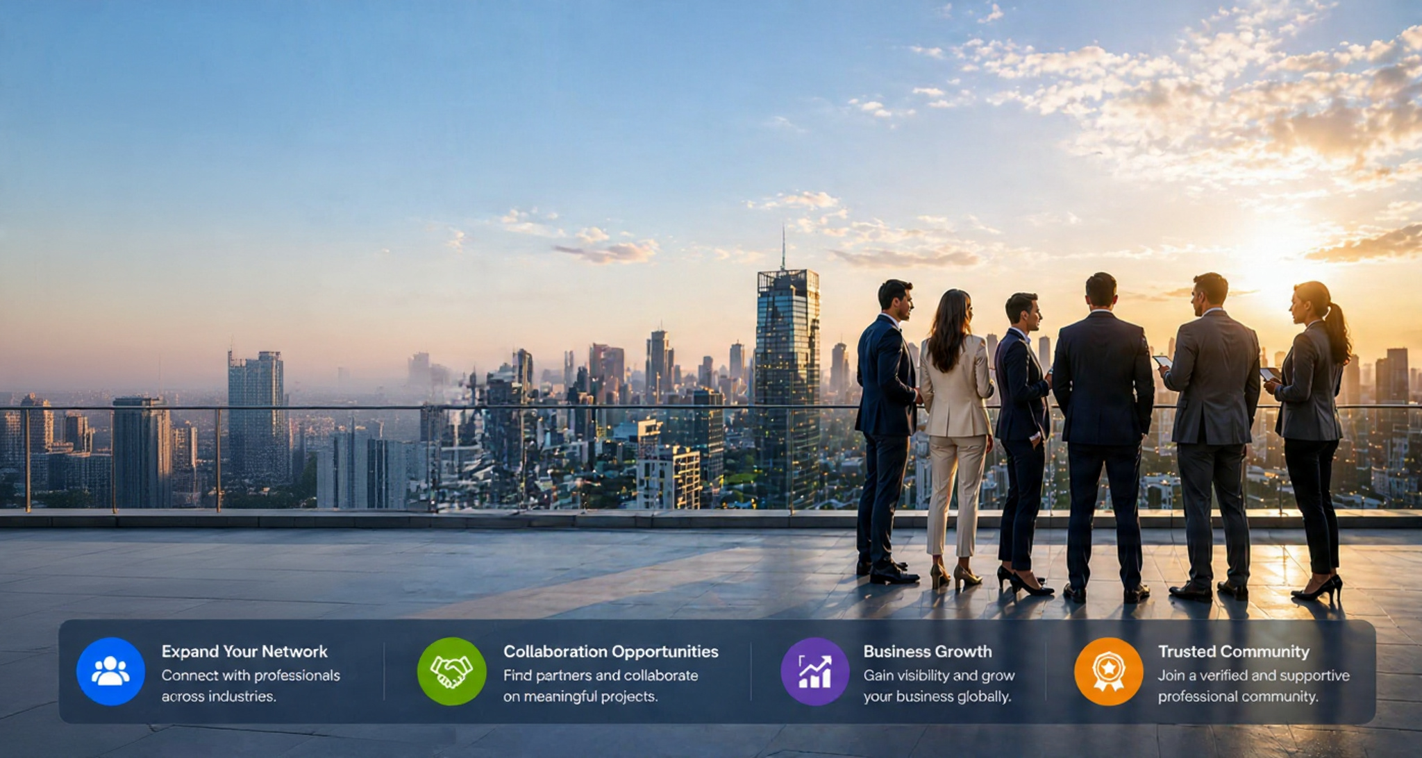 Netrova professional community — team collaboration